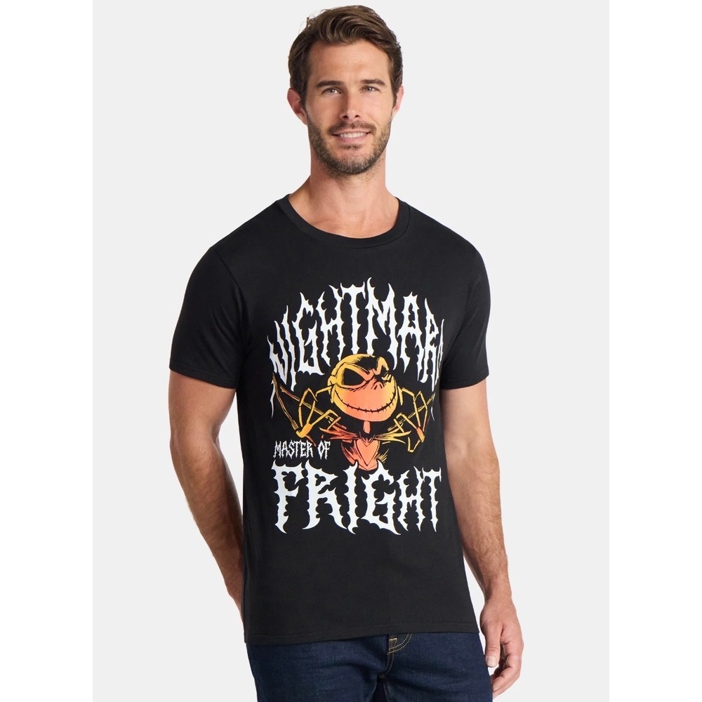 Nightmare Before Christmas Men's - Master of Fright Graphic Tee, Size 3XL - Picture 2 of 8